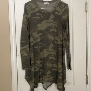 Boutique Camo Dress/Tunic